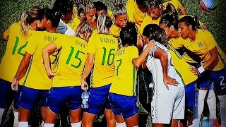 Brasil 7x1 Equador Futebol Feminino  Jogos PanAmericanos 15 07 15 [upl. by Nila19]