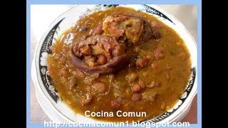 FRIJOLES CON PEZUÑA COLOMBIANOS [upl. by Munmro184]