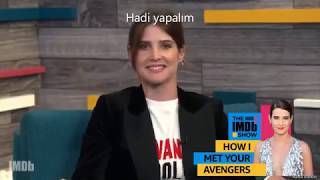 Cobie Smulders HIMYM ve Avengers Karakterlerini Karşılaştırıyor Türkçe Altyazılı [upl. by Acquah]