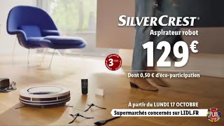 Lidl aspirateur robot Silvercrest quotle vrai prix des bonnes chosesquot pub 30s [upl. by Poppy540]