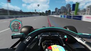 Assetto Corsa  Mercedes W12  Onboard laps at Long Beach [upl. by Kirred]