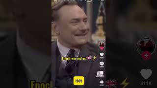 Enoch Powell speaking in 1969 he could not have been more accurate [upl. by Ahserak]