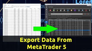 How to Export Data from MetaTrader 5 and Import it to StrategyQuant X [upl. by Areht]