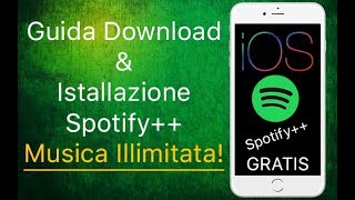 Ascoltare Musica Da Spotify Gratis Illimitata  Tutorial ITA  per iOS [upl. by Eb]