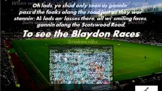 Blaydon Races with lyrics 6PrMaVjHS74 x264 [upl. by Hpesoj]