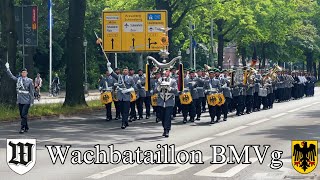 Preußens Gloria  Regimentsgruß  Wachbataillon der Bundeswehr  Stabsmusikkorps Schloss Bellevue [upl. by Eurydice702]