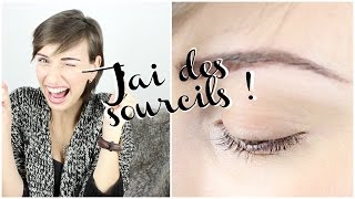 LATELIER DU SOURCIL  Jai ENFIN des sourcils   pigmentation [upl. by Adnohsak584]