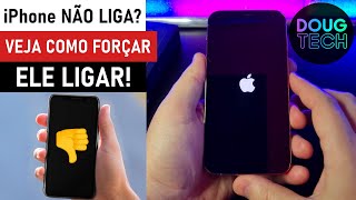 IPHONE NÃO LIGA RESOLVA AGORA✅ SOLUÇÃO RÁPIDA [upl. by Akcemat]