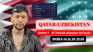 Qatar Uzbekistan Qatarni yutsak nimalar ozgaradi Jahon chempionati saralash TAHLIL qataruzbekistan [upl. by Antonina]