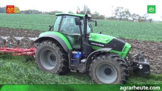 DeutzFahr Serie 7 TTV Traktor im AGRARTECHNIKMaschinentest [upl. by Geirk]