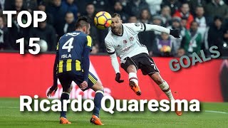 Ricardo Quaresma  Top 15 Goals  HD [upl. by Atirehs43]