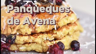 Panqueques de Banana amp Avena con solo 3 ingredientes [upl. by Christyna]