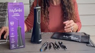 MySmile LP211 Cordless Advanced Water Flossers for Teeth Review [upl. by Portie]