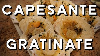 Capesante gratinate [upl. by Atikam359]