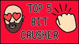 Top 5 Bitcrusher Plugins  Authentic SP 1200 12 bit sound 👾🥊 [upl. by Eirret541]