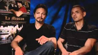 La Mission  Exclusive Benjamin Bratt and Peter Bratt Interview [upl. by Anatniuq]