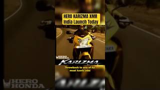 Iconic Hero Karizma TVC  Karizma XMR 210 Launch Today  BikeWale shorts [upl. by Spieler]