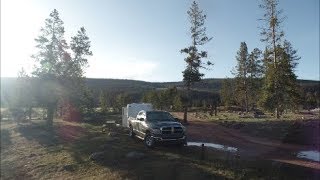 High Uintas Utah Mountains China Meadows Campground and a smiling Moose [upl. by Ahsenar]