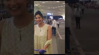 Niharica Raizada Spotted At Airport Departure [upl. by Jephthah]