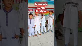 Sabriel Lagi Murajaah Sudah AlMaun shortvideo hafizquran [upl. by Cohdwell]