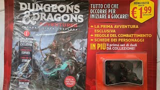 UNBOXING Dungeons amp Dragons Hachette 1 USCITA ITALIANA dnd dungeonsanddragons d20 fyp gaming [upl. by Eikciv]