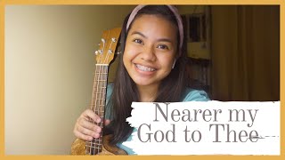 Nearer my God to Thee ukulele chords lyrics amp chords [upl. by Kcirdez]