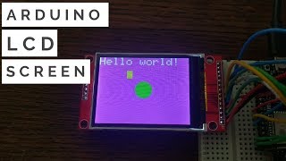 Arduinofriendly 240x320 LCD Display Tutorial ILI9341 [upl. by Kruter662]