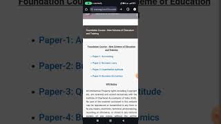 how to download ICAI study material ICAI [upl. by Dobb]