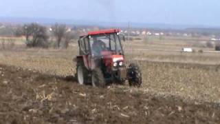 zetor 7045 overum 16quot [upl. by Nelon984]