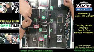 Thursday Heroclix 300 Point Free To Play Heroclix Tournament [upl. by Birgit]