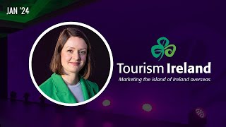 Interview with Tourism Ireland’s Alice Mansergh to discuss plans for 2024 [upl. by Odlanyar]