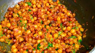 Chana Matar Masala  Chana Matar Recipe  Chana Matar Chat [upl. by Trumann]