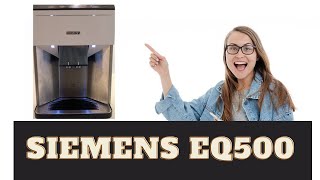 Siemens espressomaskine eq500 [upl. by Keung552]