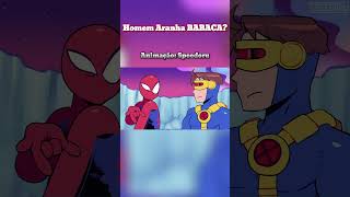 Homem Aranha BABACA  Dublagem shorts spiderman marvel dublagem dublado [upl. by Bocaj543]