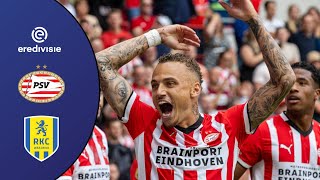 PSV vs RKC Waalwijk  Eredivisie 20242025 [upl. by Henri952]