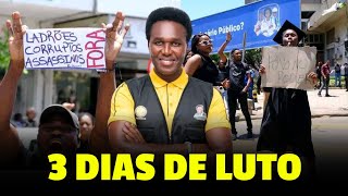 AQUECEU AV Eduardo Mondlane já começou com a campanha de 3 dias de Luto [upl. by Tina]