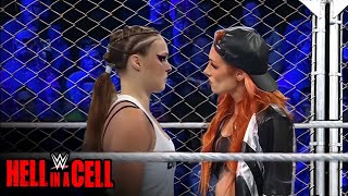 Ronda Rousey vs Becky Lynch  Hell in a Cell  FULL MATCH  WWE May 3 2024 [upl. by Bertsche933]