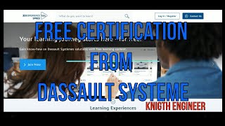 FREE Certification Courses Of SOLIDWORK CATIA etc From Dassault Systeme  3DEXPERIENCE  PART 1 [upl. by Ardeha]