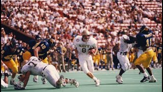 1996 Aloha Bowl  Navy vs Cal Golden Bears [upl. by Ycrep]