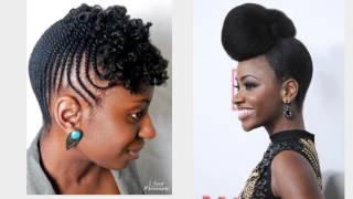 20 Easy And Awesome Updos For Black Women [upl. by Odnomyar]