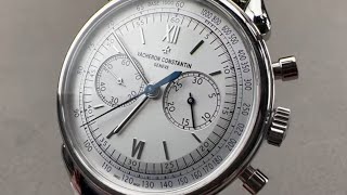 Vacheron Constantin Historiques Cornes De Vache Chronograph 1955 5000H000P058 Watch Review [upl. by Rivard]