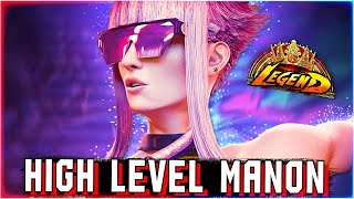 Akutagawa \ あくたがわ 1 Ranked Manon high level gameplay ▰ Street Fighter 6 SF6 [upl. by Joceline]