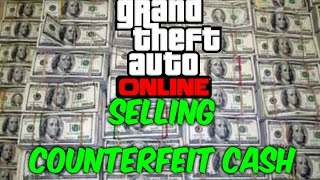 Gta 5 online bikersSelling counterfeit cash [upl. by Hefter]