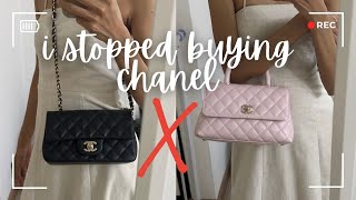 I STOPPED BUYING CHANEL BAGS  4 REASONS [upl. by Jeddy]