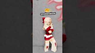 Feliz Navidad 🎆🎄🎄roblox dance [upl. by Odrawde102]