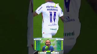 GOL DO FORTALEZA MARINHO MARCA CONTRA O ROSÁRIO CENTRAL [upl. by Cohbath]