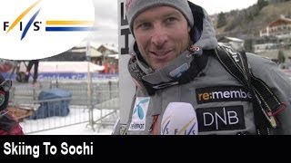 Skiing to Sochi with Aksel Lund Svindal [upl. by Rolyab]