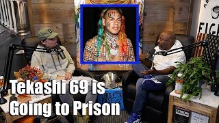 Theo Von amp Donnell Rawlings on Tekashi69 Going to Prison [upl. by Akeber916]