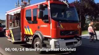 060614 Brand Palingstraat Lochristi [upl. by Heid]