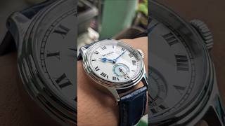 New Merkur watch  Roasted blue needle and MOP sub dial merkur homagewatch donghonam [upl. by Assenar]